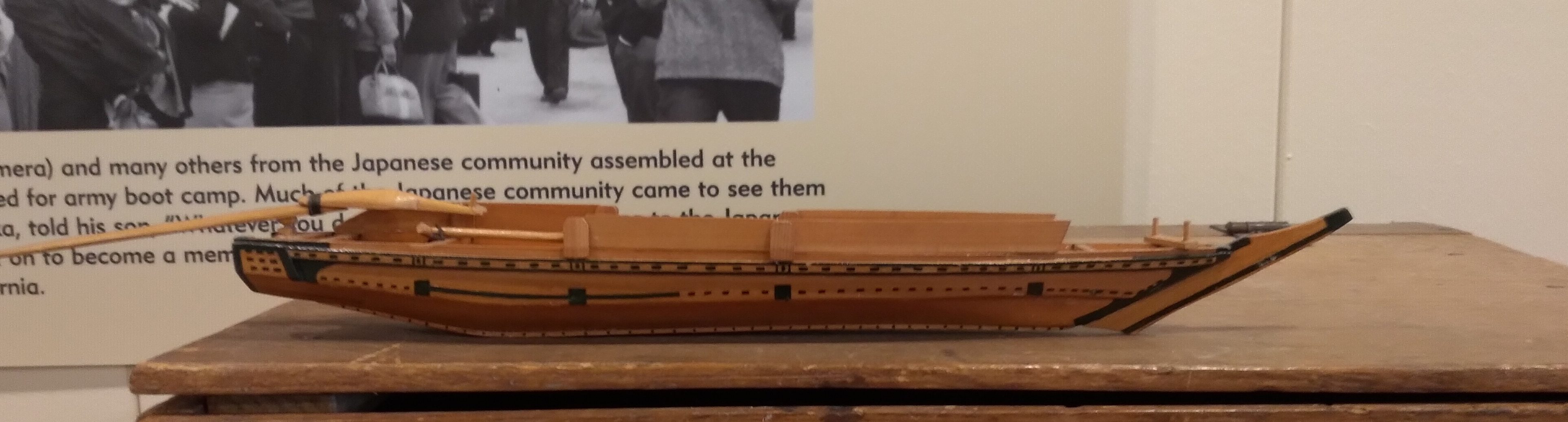 Wasen Model at the Monterey JACL Heritage Center / Museum